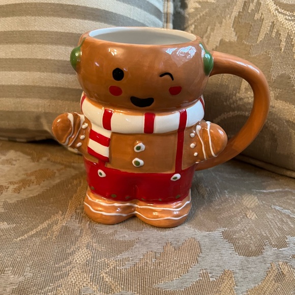 Wondershop At Target Earthenware Gingerbread Man Mugs - Picture 2 of 10
